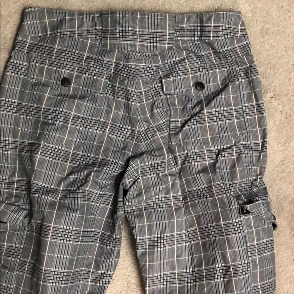 Roxy snowboard pants - blue plaid - Picture 5 of 6